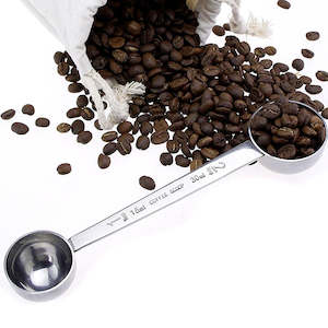 Scoops Spoons: 1Pc Stainless Steel Coffee Scoop Tea Coffee Measuring Spoon Double End Sugar Coffee Spoon Tablespoon