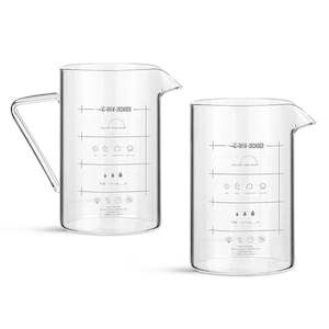 Coffee Pots: 360ml Clear Glass Coffee Server Delicate Hand Brew Coffee Accessories Professional Barista Cafe Tool