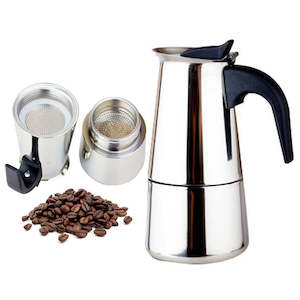 Coffee Pots: Stainless steel 304 Moka Pot Coffee Maker Stovetop Espresso Maker
