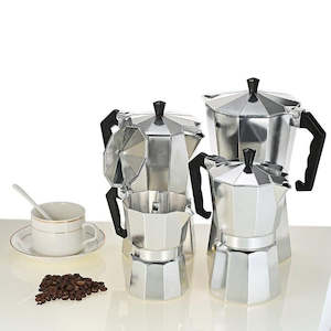 Coffee Pots: Duolvqi Aluminum Coffee Maker Durable Moka Cafeteira Expresso Percolator Pot Practical Moka Coffee