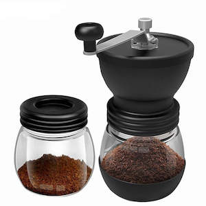 1Pc Coffee Grinder Hand Retro Coffee Mill, Plastic Manual Grinding Machine, Manual Grinder