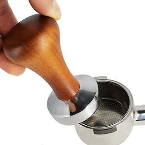 Coffee Tampers: 51mm/53mm/58mm Coffee Barista Espresso Flat Tamper Base Press Mat Dosing Ring Portafilter Holder