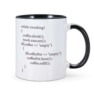 Coffee++ Program Mug Gift for Programmers Ceramic Cup Handle Color Gifts Milk Tea Drinkware