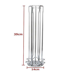 1PC Revolving Coffee Pod Holder Rotating Rack Capsule Stand Tower for Nespresso 60 Capsules