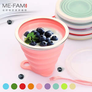 Cups Mugs: Ultra-thin Silicone Folding Cup + Dstproof Cover Outdoor Coffee Cups Children Available Travel