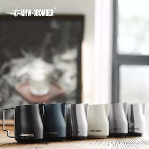 Milk Jugs: Turbo Milk Frothing Pitcher 450ml Milk Foam Jug Stainless Steel Steaming Pitchers Home Accessories