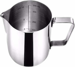 304 Stainless Steel Frothing Pitcher - Easy to Read Creamer Measurements Inside &hellip;