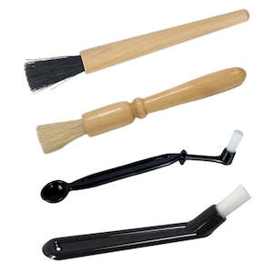 Grinder Brushes: Coffee Grinder Cleaning Brush Espresso Brush Accessories for Bean Grain Coffee Tool Soft Hair Cleaning Brush