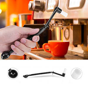 Grinder Brushes: Coffee Machine Cleaning Brush with Spoon for Espresso Machine / Coffee Cleaning Tool