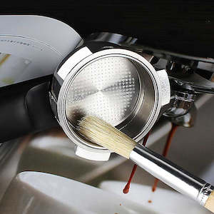 Grinder Brushes: Natural wood Coffee Grinder Brushes Coffee accessories Fur Brush for Grinder Coffeemaker Coffeepot