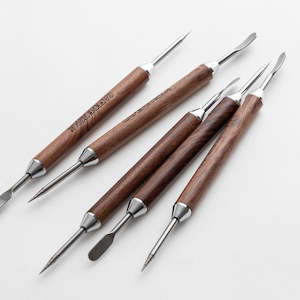 Art Needles: Coffee Art Needles Barista Cappuccino Espresso Coffee Decorating High Quality Wooden Handle