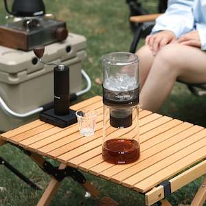 Coffee Makers: 600ml Cold Brew Coffee Maker Iced Coffee Pot with 100pcs Filter Paper 300 Mesh Fine Filters Camping