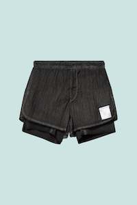 Satisfy Rippy™ 3" Trail Shorts - Aged Black