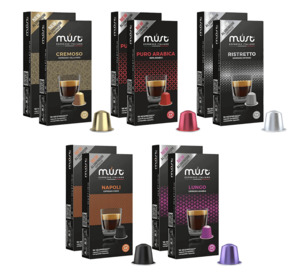 ALUMINIUM CAPSULES MIXED CARTON (100 PODS) – Coffee Pod