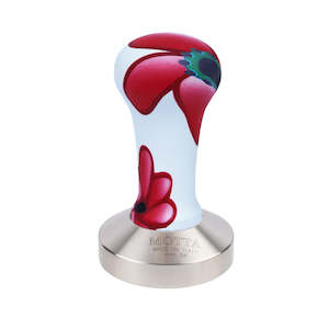 Espresso Coffee Tampers: Motta Red Flower Espresso Coffee Tamper | 58mm