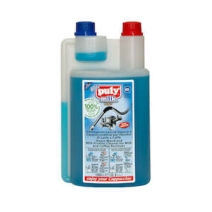 Coffee Cleaning And Maintenance: Puly Milk Plus Steam Wand and Milk Jug Cleaning Solution 1L