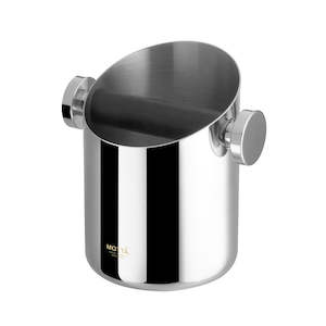 Motta Espresso Coffee Knock Box / Dump Bin | 110mm | Stainless Steel