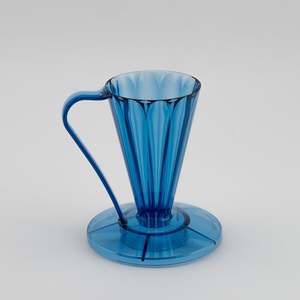 Products: CAFEC Flower Dripper Deep 27 Blue COFFEE TECH - Specialty Coffee Roasters