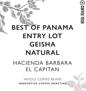 Products: Hacienda Barbara El Capitan Geisha Natural BOP Entry Lot COFFEE TECH - Specialty Coffee Roasters