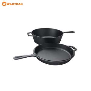 Wildtrak Cast Iron Combo Cooker 26 x 8cm