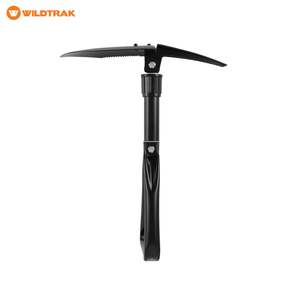 Wildtrak Folding Shovel Pickaxe 16x11cm Blade With Pouch
