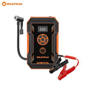 Wildtrak Heavy Duty 2500A Lithium Jump Starter 12000mAh with Tyre Compressor