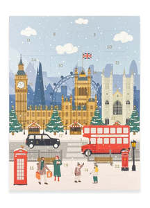 Christmas: Christmas London Scene Advent Calendar