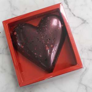 Valentines: Valentine's Hazelnut Praline Heart