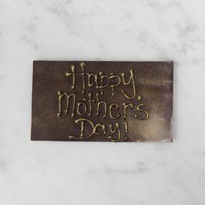 Mothers Day: Happy Mother's Day Chocolate Plaque