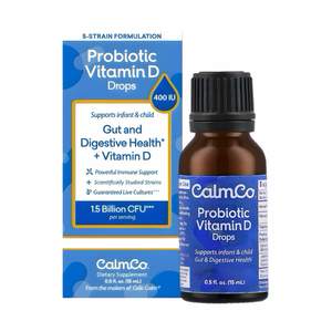 Baby Probiotic + Vitamin D3 – Colic Calm, 15ml | Tummy & Immune Support