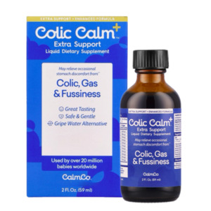 Baby Colic Drops: Colic Calm Plus, 59ml - Dietary Supplement for Babies