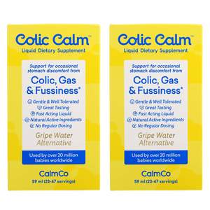 Baby Colic Drops: 2 x Colic Calm - Natural Support for Babies
