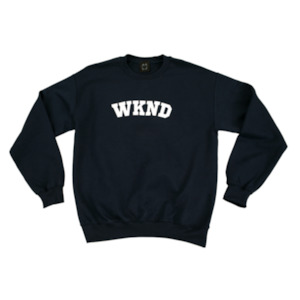 Apparel: WKND - College Crewneck  - Navy M