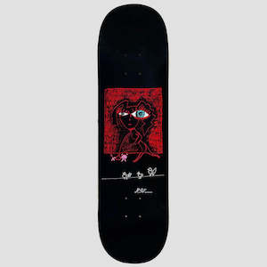 Frog Skateboards: Chickens Deck (Black)