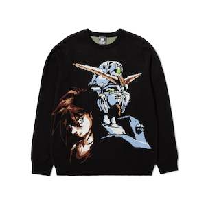 Soft Goods 2 3: HUF - GUNDAM WING CREWNECK SWEATER