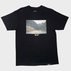 Miles Hit the Road Tee Black