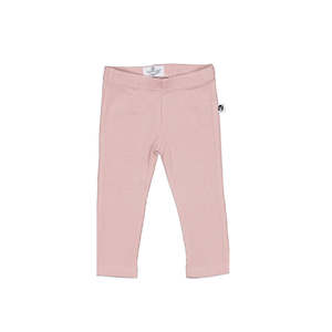 Burrow And Be: Rib Leggings [Colour: Dusty Rose]