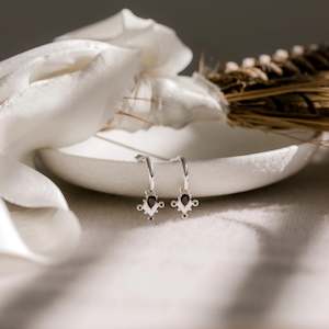 Monarchy Hoops - Silver