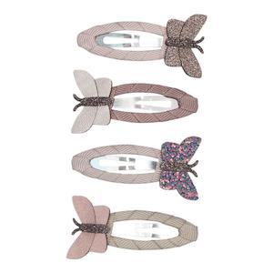 Mimi And Lula: Rainbow Forest Butterfly Clips DINOS & BUTTERFLIES