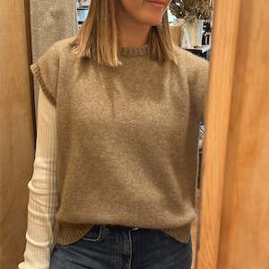 Coats: Serene vest - Natural