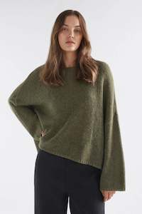 Coats: AGNA LUNA SWEATER - DARK OLIVE