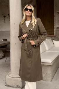 Coats: Kensington Khaki Trench Coat