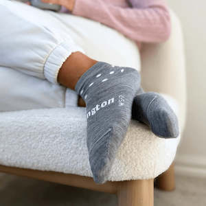 Lamington: Merino Wool Ankle Socks | WOMAN | Snow