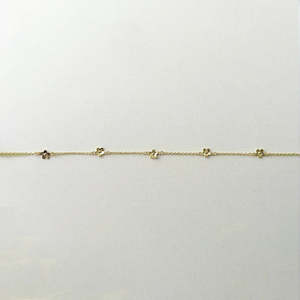 DAISY CHAIN BRACELET - Gold