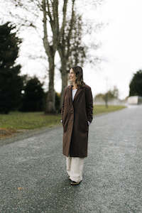 Coats: Aubrey Coat - Chocolate