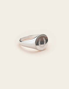 Trailblazer Trusty Steed Signet Ring - Silver