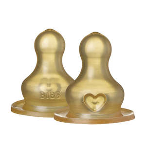 Fast Flow - bottle nipple (2pk) latex