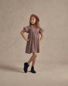 Rylee Cru: Marley dress Plum floral