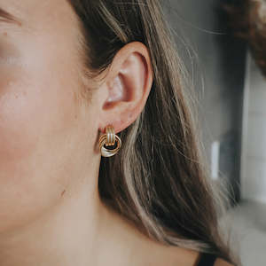 Jewellery: CIRCLE KNOT STUD