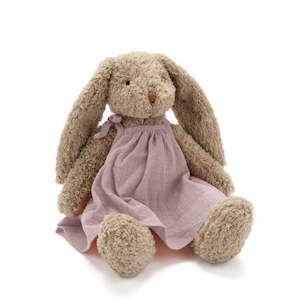 Soft Toys 1: MRS Honey Bunny Lilac Dress